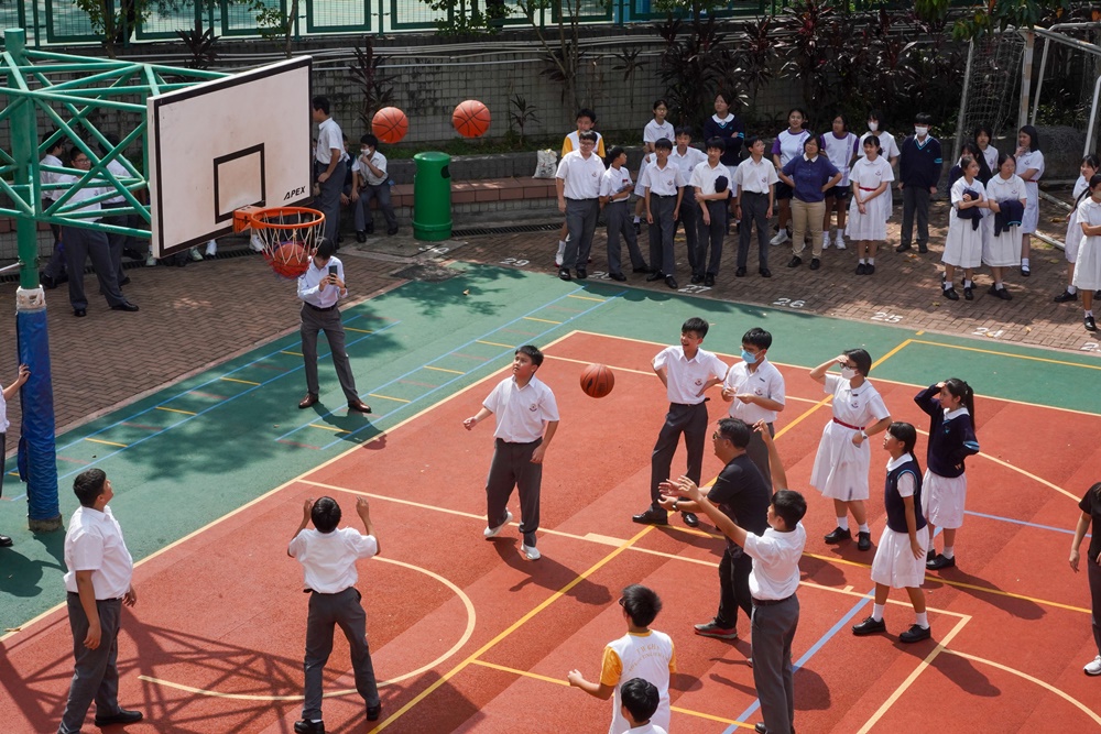 Inter-class Basketball Shooting Competition